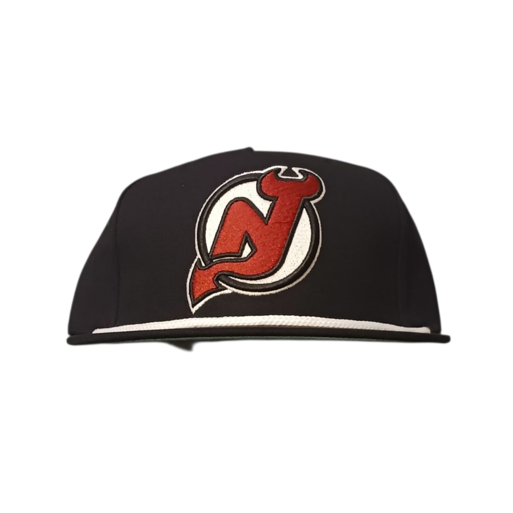 New Jersey Devils NHL M&N A-Rope Snapback Hat